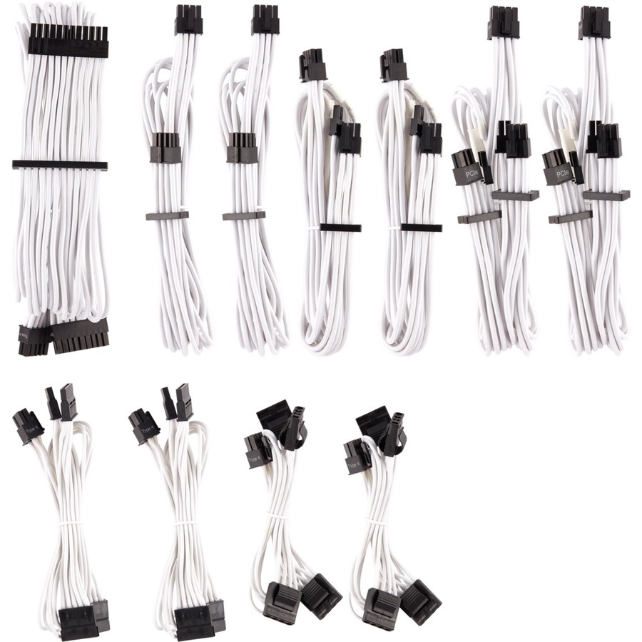 Premium Individually Sleeved PSU Cables Pro Kit (Type 4 Gen 4)