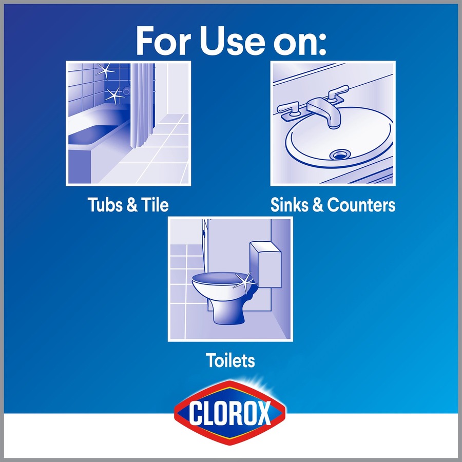 Clorox Disinfecting Bathroom Foamer with Bleach Original