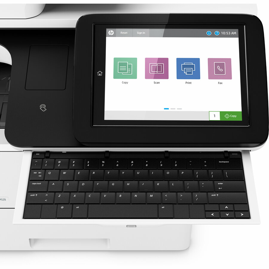 HP LaserJet Enterprise M528c Laser Multifunction Printer - Monochrome