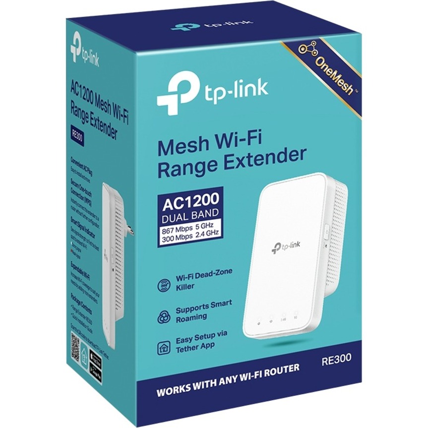 TP-Link Mesh Wi-Fi Extender AC1200 dual band