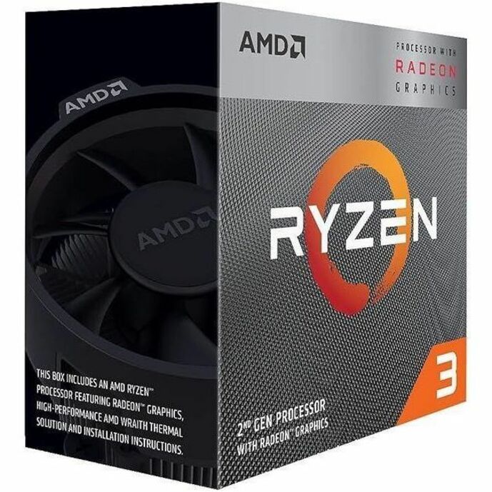 AMD RYZEN 3 3200G 4-Core 3.6 GHz (Boost) Desktop Processor