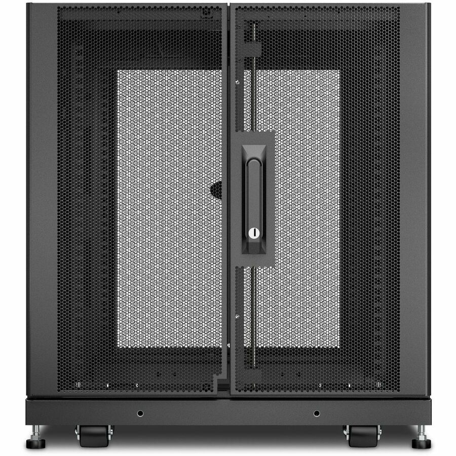 APC NetShelter SX, Server Rack Enclosure, 12U, Black, 658H x 600W x 1070D mm [TAA]
