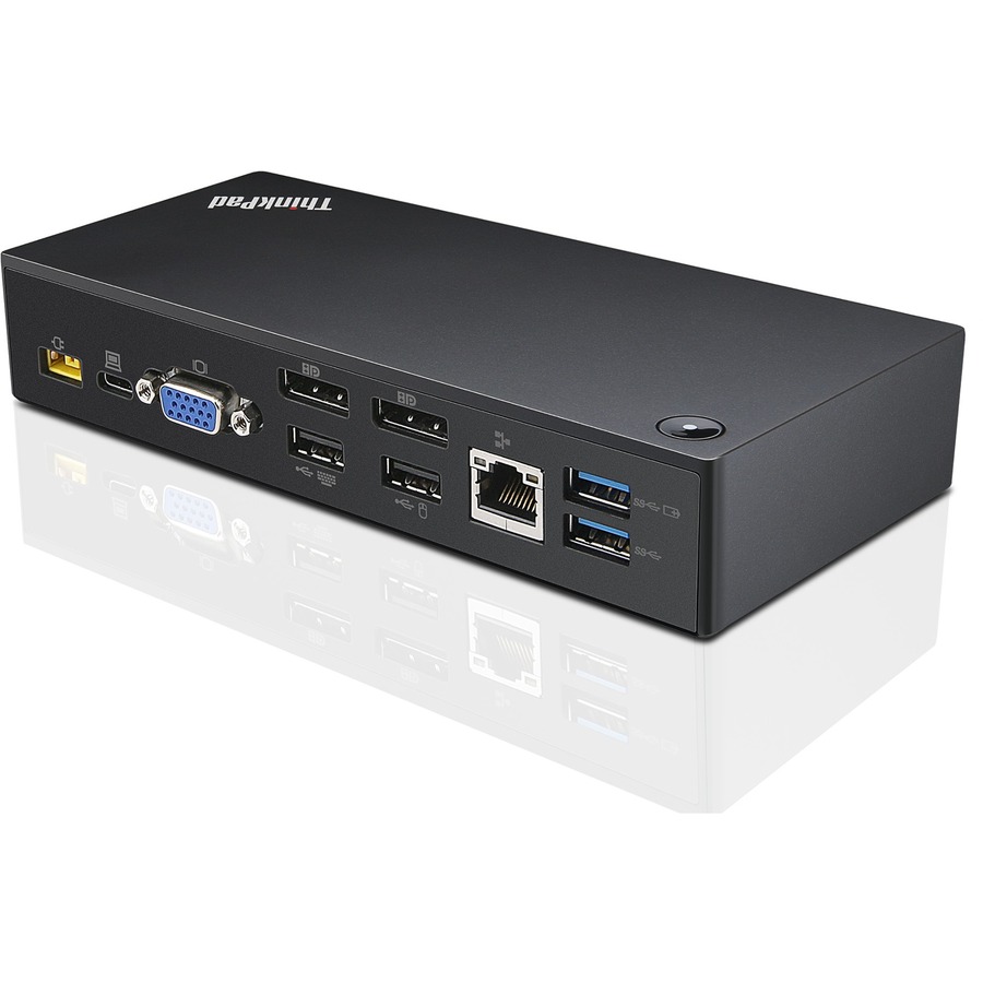 LENOVO DCG SOURCING LENOVO DOCKING STATION - FOR NOTEBOOK/TABLET PC - USB TYPE C - — alternate view 1
