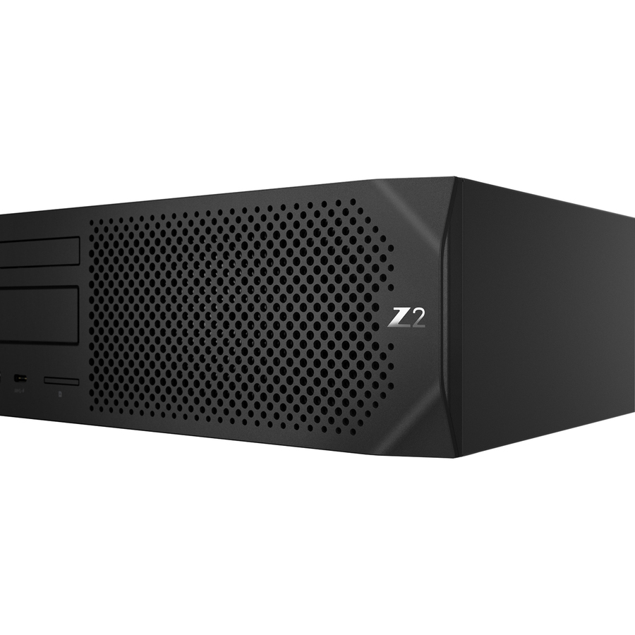 HP Z2 G4 Workstation - 1 x Intel Xeon Quad-core (4 Core) E-2244G 3.80 GHz - 16 GB DDR4 SDRAM RAM - 512 GB SSD - Small Form Factor - Black