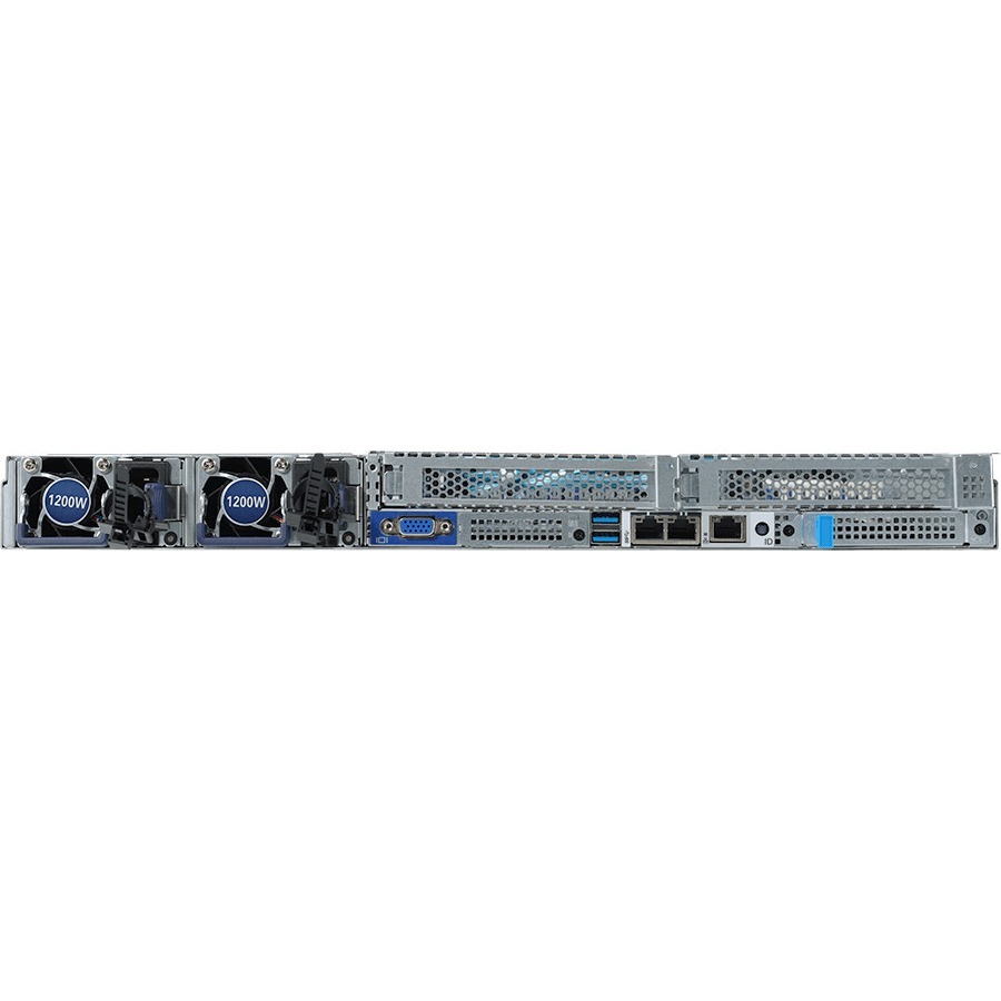 Gigabyte R182-Z90 Barebone System - 1U Rack-mountable - Socket SP3 - 2 x Processor Support