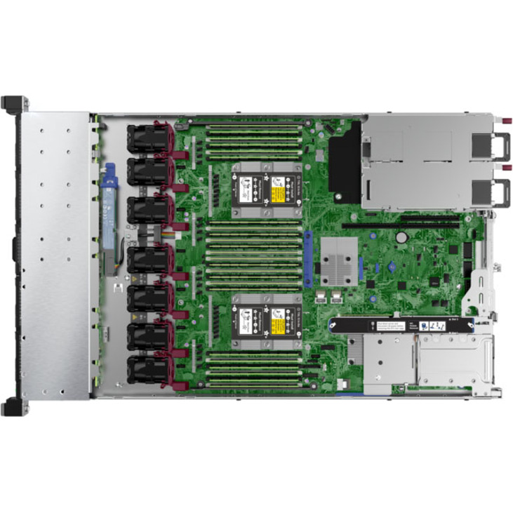 HPE ProLiant DL360 G10 1U Rack Server - 1 x Intel Xeon Gold 5220 2.20 GHz - 32 GB RAM - Serial ATA/600, 12Gb/s SAS Controller