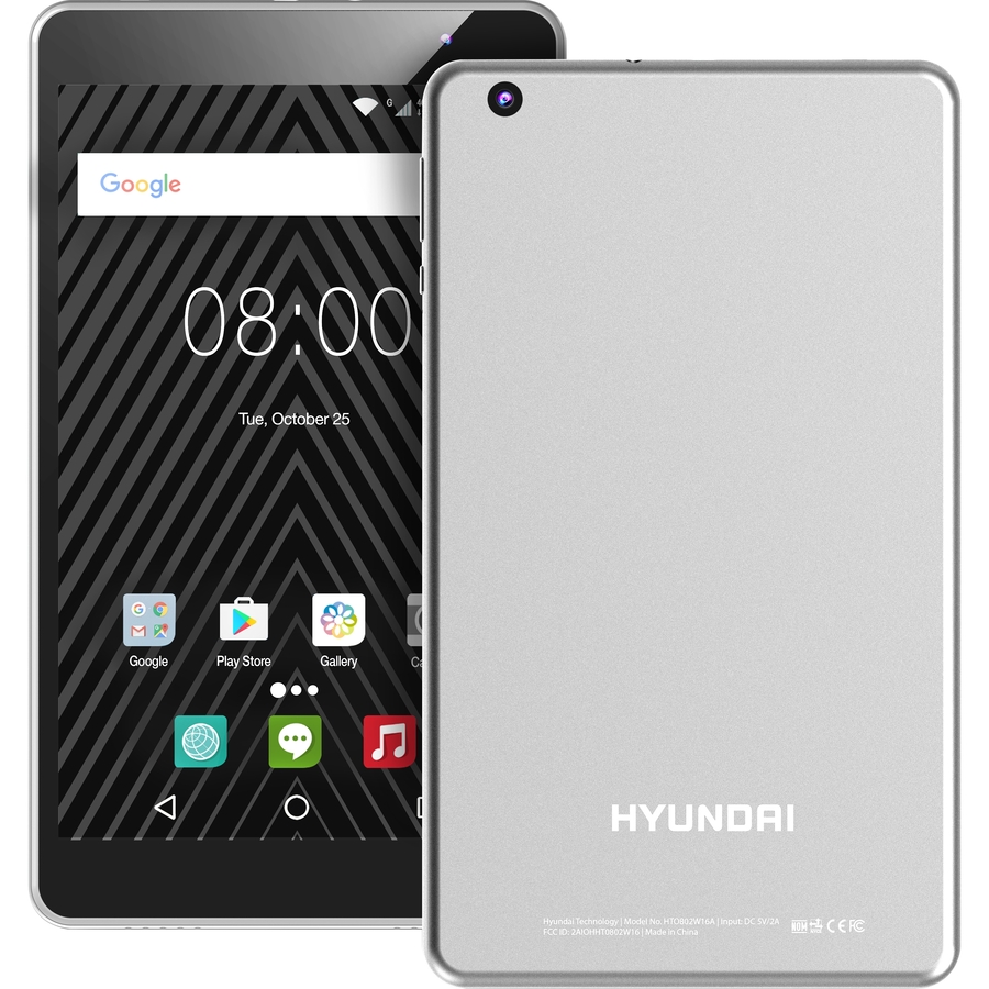 Hyundai Koral 8w2 8 Ips Silver Wifi Android 9 0 2gb 16gb 2 5mp Newegg Com