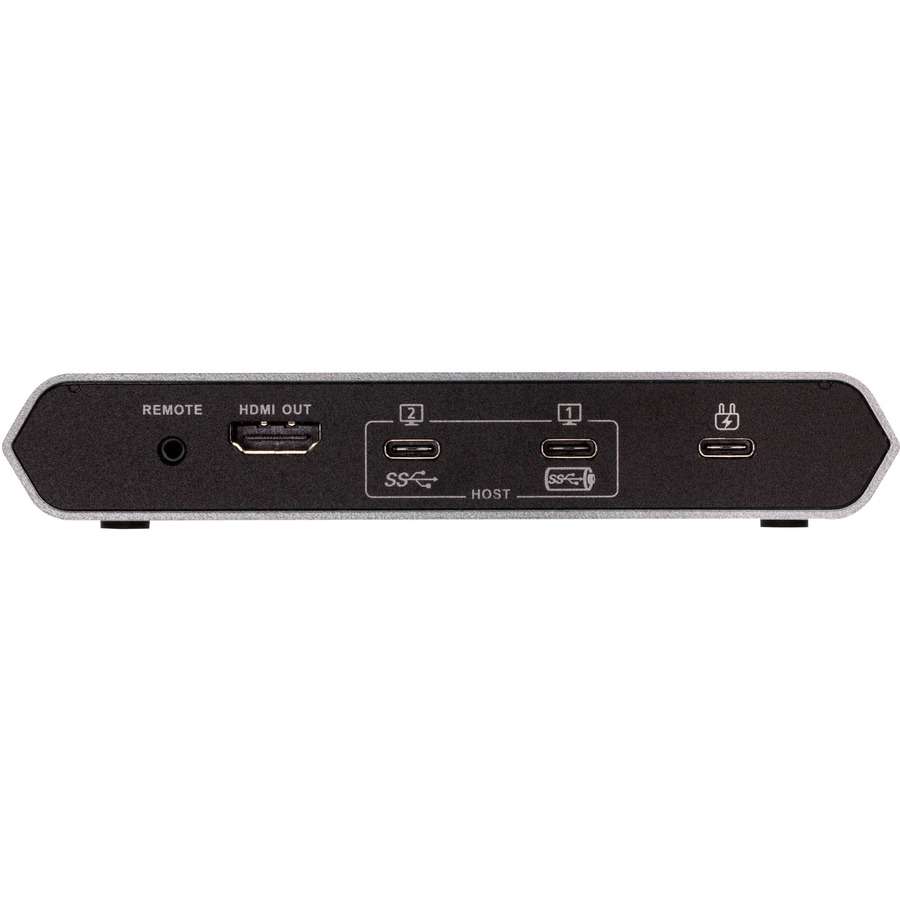 Aten 2-Port USB-C Gen 1 Dock KVM Switch with Power Pass-through