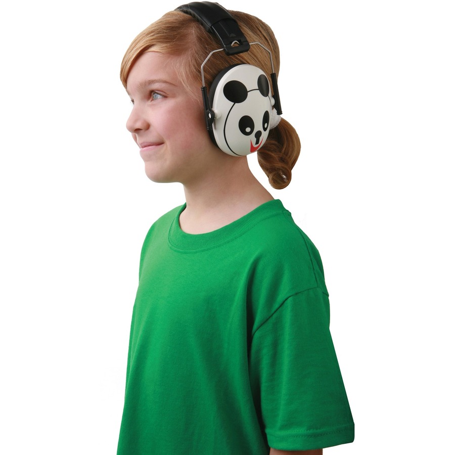 Califone Hush Buddy Hearing Protector - Recommended for: Government, School, Church, Business, Reading - Padded Headband, Comfortable, Cushioned, Noise Reduction, Rugged, Durable, Adjustable - Small Size - Ear, Noise Protection - Leatherette Ear Pad, ABS  - Hearing Protection - CIIHSPA