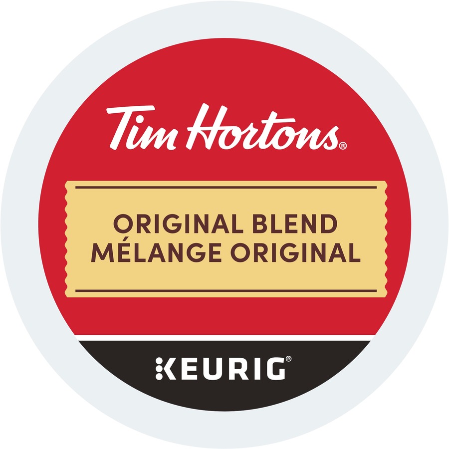 Tim Horton's Original Blend Coffee K-Cups - 24 / Box - Single Serve Pods - TIM6101306