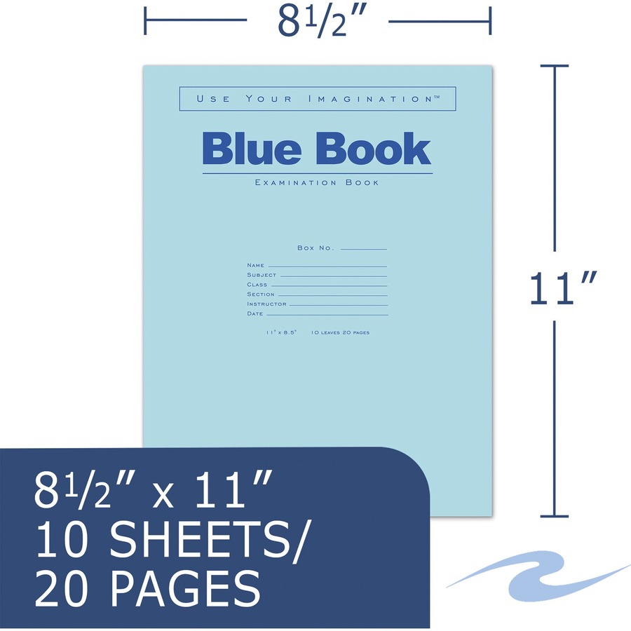 Picture of Roaring Spring Blue Examination Book