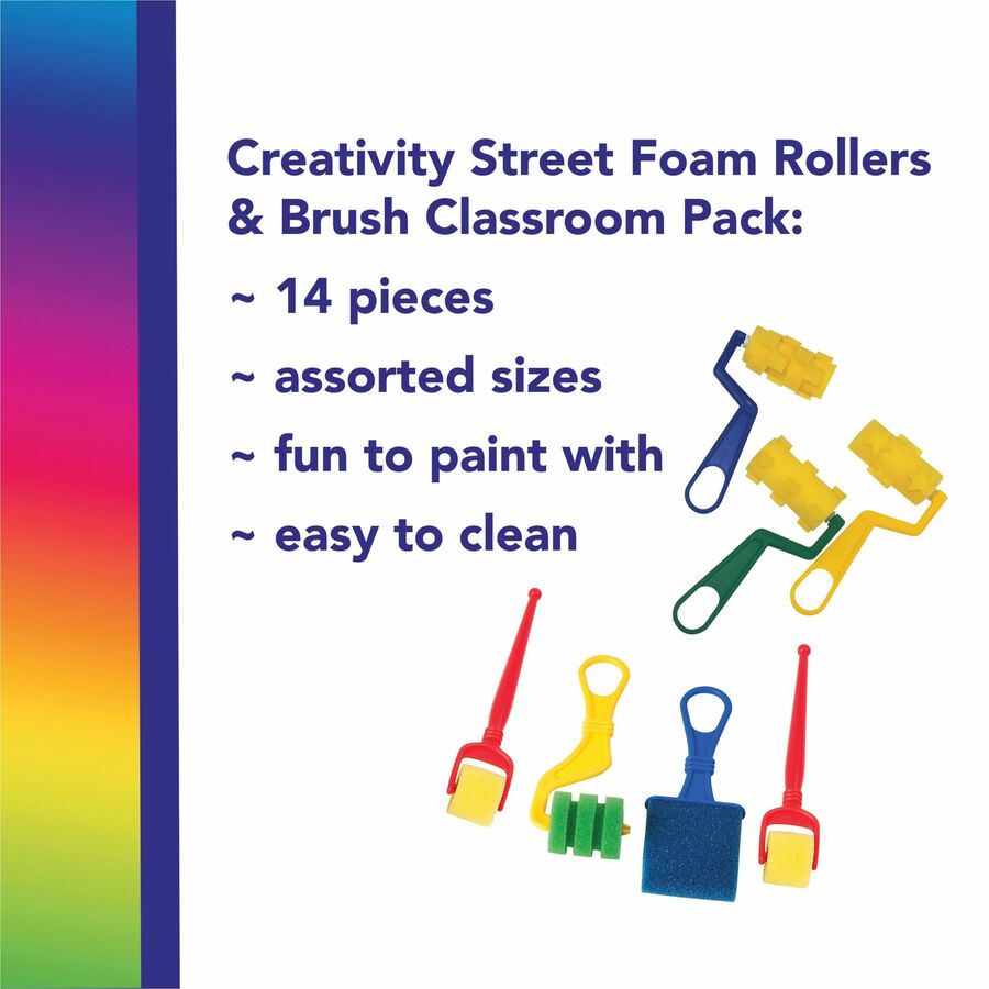 Picture of Creativity Street Creativity Street Foam Rollers & Brush Pack