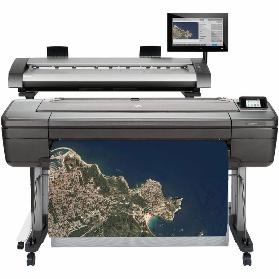 HP DesignJet HD Pro PostScript Inkjet Large Format Printer - Includes Printer, Scanner, Copier - 44" Print Width - Color