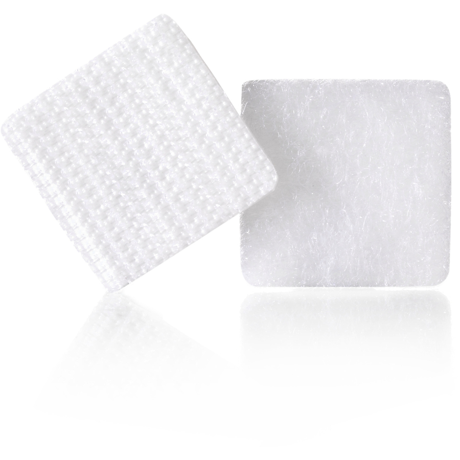 VELCRO® Brand Sticky Back Squares, 7/8in Squares, White, 32ct - Hooks ...