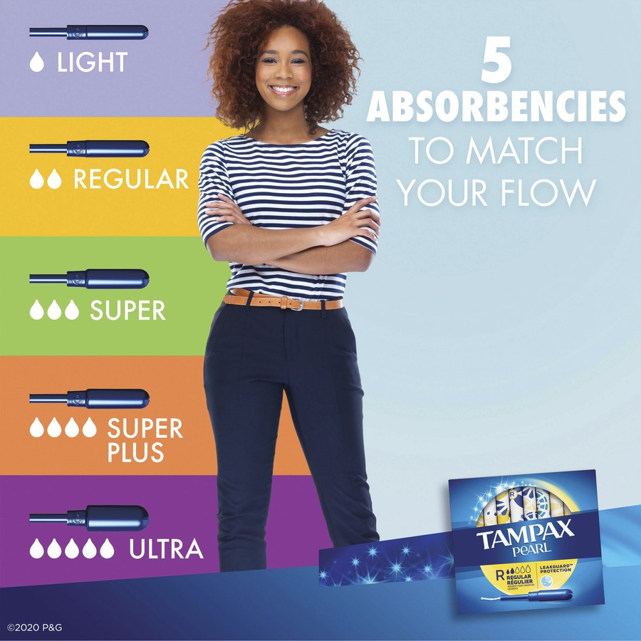 Find the right size for your flow with Tampax  Tampax, Tampax pearl, Email  design inspiration