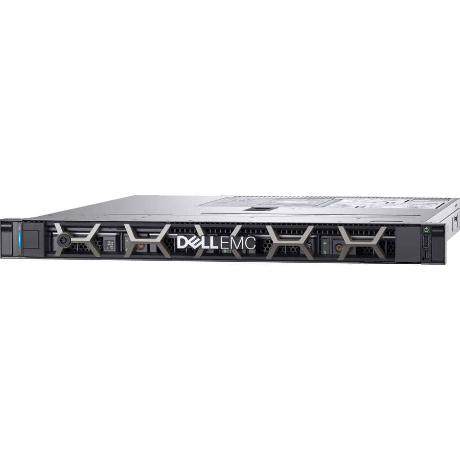 Dell EMC PowerEdge R340 1U Rack Server - 1 x Intel Xeon E-2234 3.60 GHz - 8 GB RAM - 1 TB HDD - (1 x 1TB) HDD Configuration - Serial ATA/600, 12Gb/s SAS Controller - 3 Year ProSupport