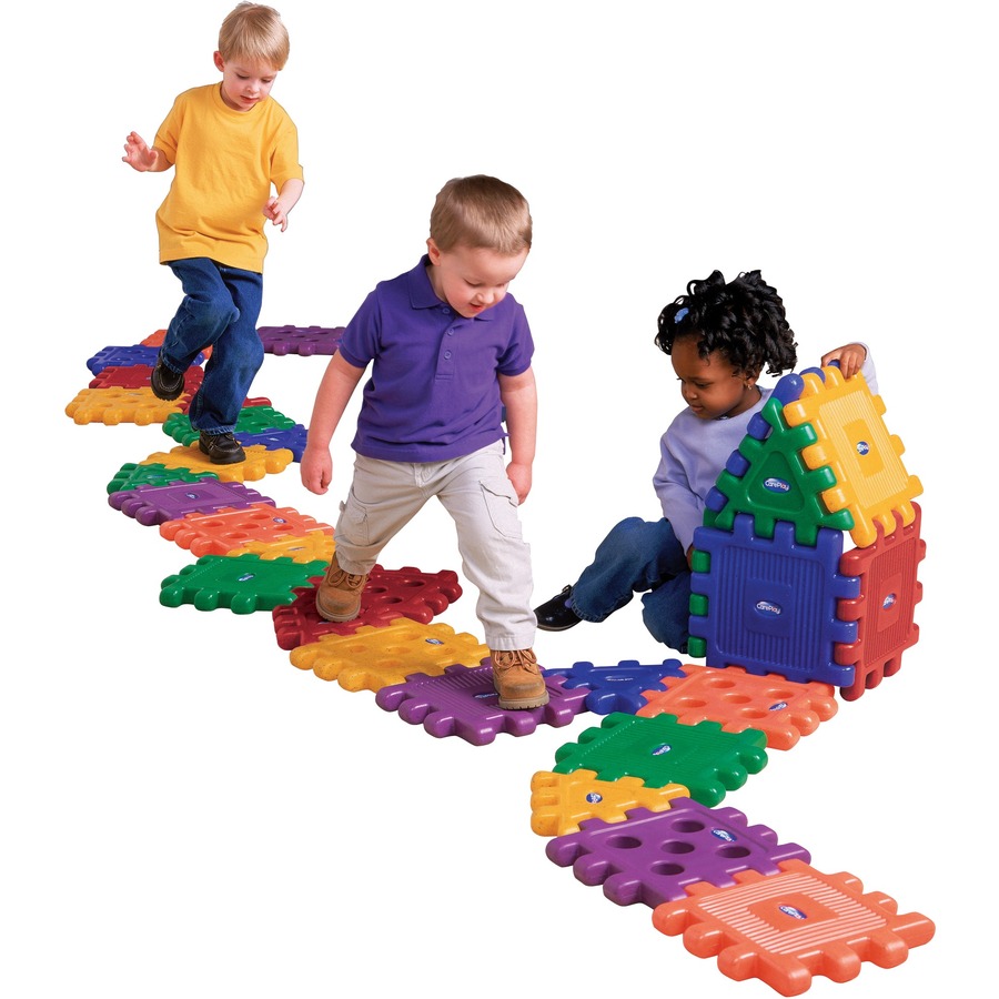 CarePlay Grid Blocks - Skill Learning: Creativity, Color, Measurement - 3-5 Year - Creative Learning - FOUC5048