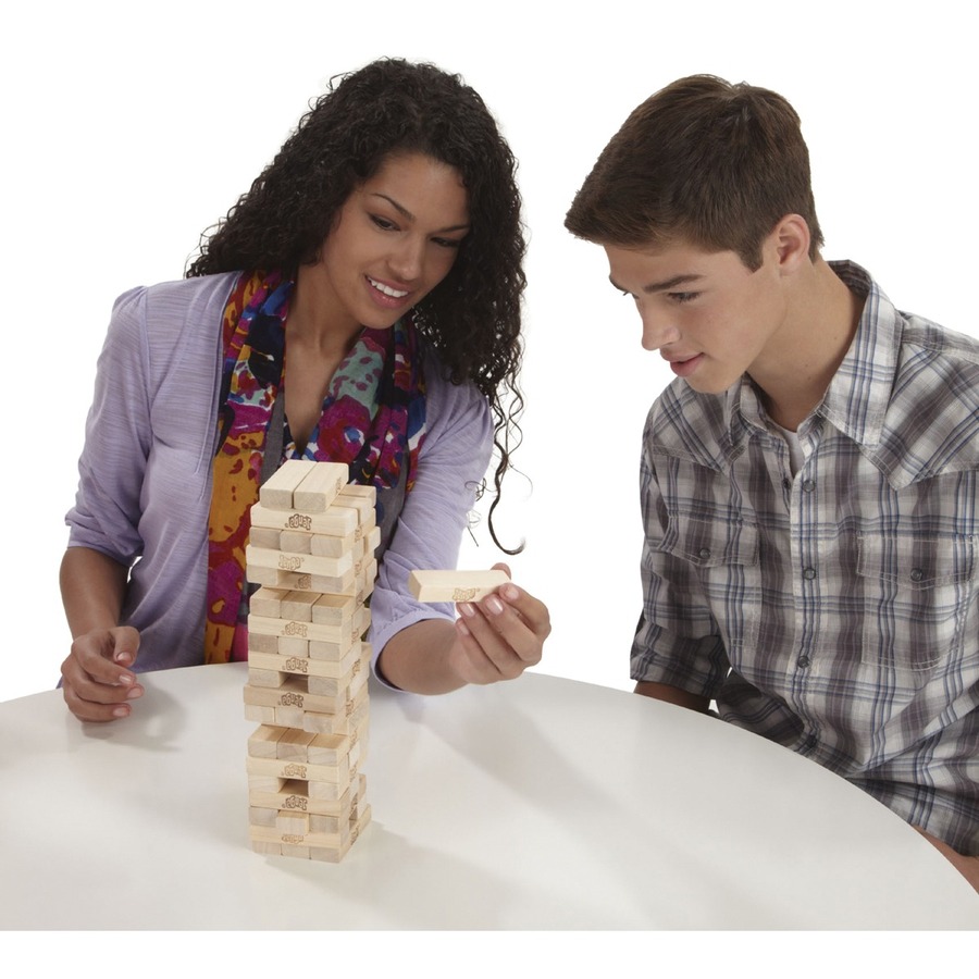 Hasbro Jenga Game - Skill Learning: Building - Games - HSBA2120