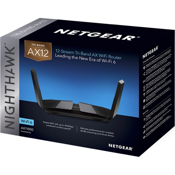 NETGEAR RAX200-100CNS IEEE 802.11ax AX11000 Wireless Router