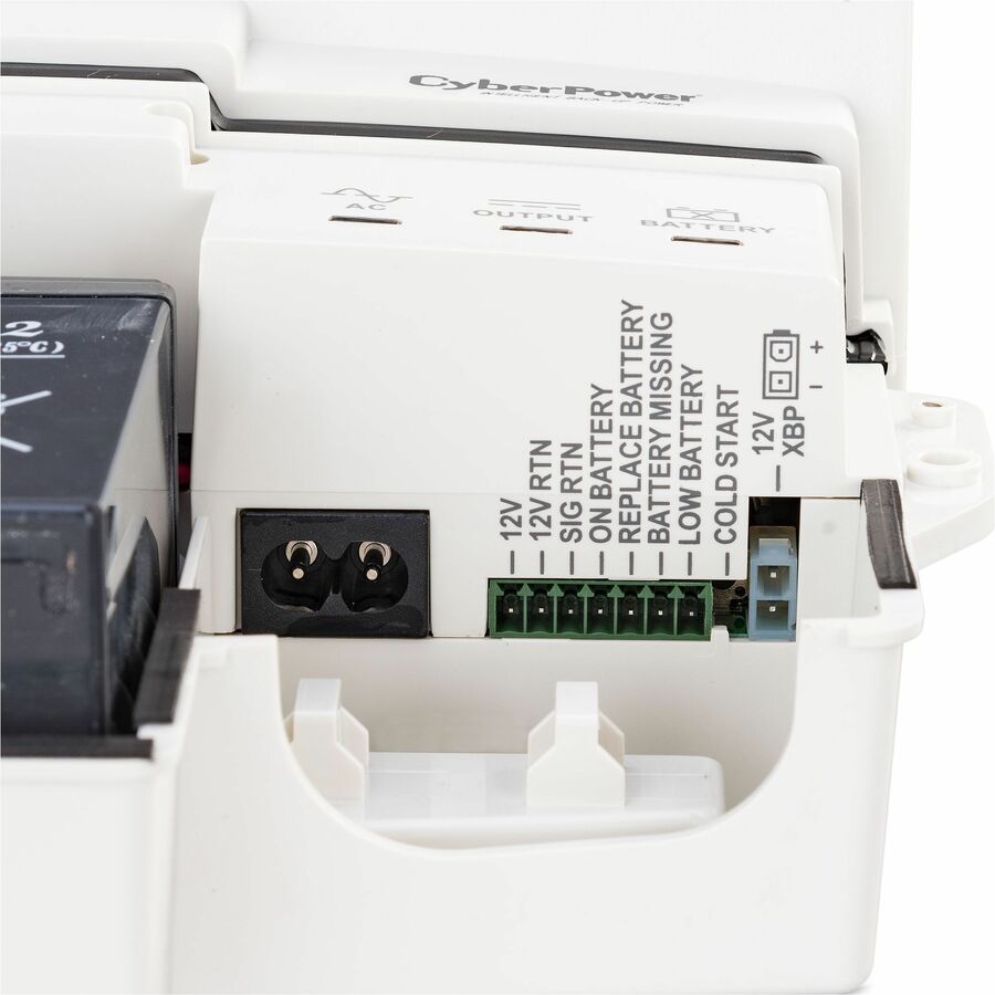 CyberPower Indoor FTTx Battery Backup CBN50U48A-1 - 48 VDC 50 W 12 V / 20 Ah IEC320 C7 2-Prong Cord 3YR Warranty