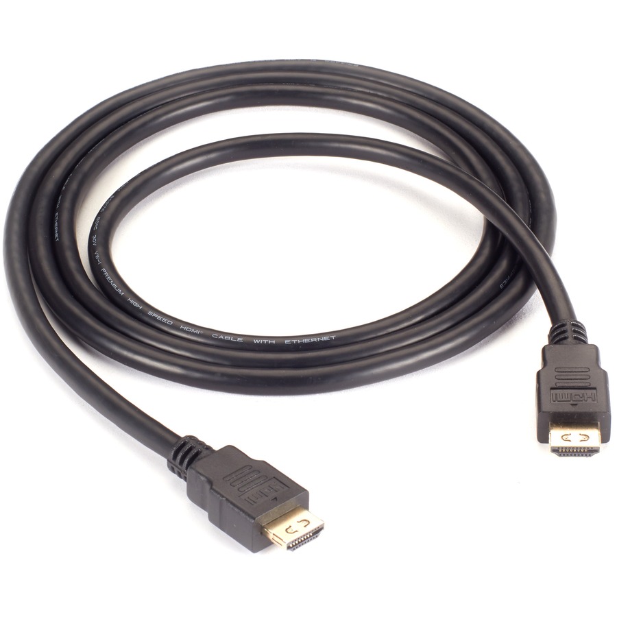 Black Box 6FT Hi-Speed HDMI Cable Ethernet Grip CNCTR HDMI 2.0 4K 60Hz UHD