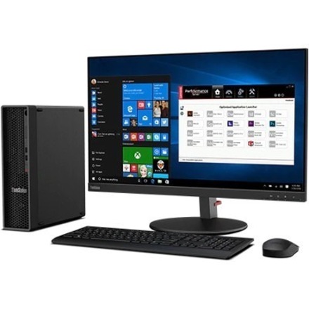 Lenovo ThinkStation P340 30DK000MUS Workstation - 1 x Intel Hexa-core (6 Core) i5-10500 3.10 GHz - 16 GB DDR4 SDRAM RAM - 512 GB SSD - Small Form Factor