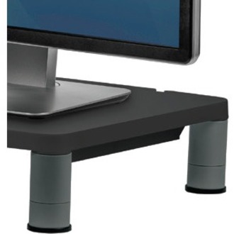 Fellowes Standard Adjustable Monitor Riser - Up to 21" Screen,  Black -  - FEL9671201