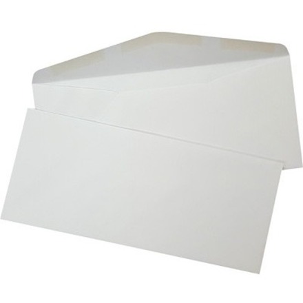 Supremex Cross Back Envelope - #10 - 9 1/2" Width x 4 1/8" Length - 24 lb - V-shaped Flap - 500 / Box = SPX357095