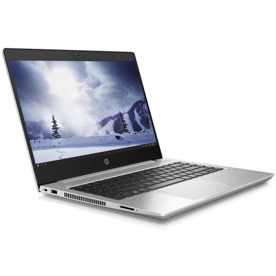 HP mt22 14-inch business laptop with Intel C5205U, 8 GB RAM, 128 GB SSD, and ThinPro — alternate view 1