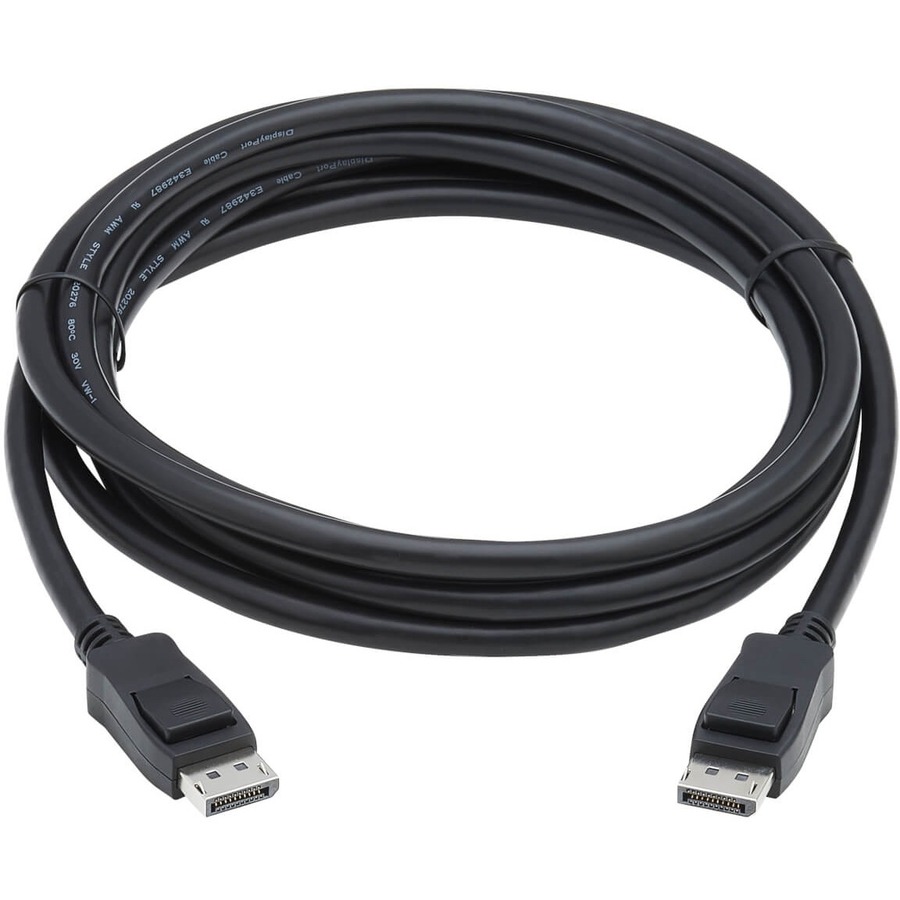 Tripp Lite by Eaton DisplayPort 1.4 Cable with Latching Connectors 8K (M/M) Black 10 ft. (3.1m)
