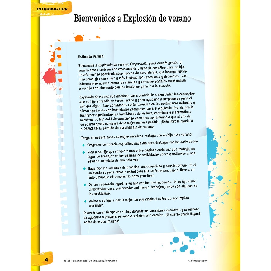 Picture of Shell Education Spanish Home Summer STEM Bundle Printed Book