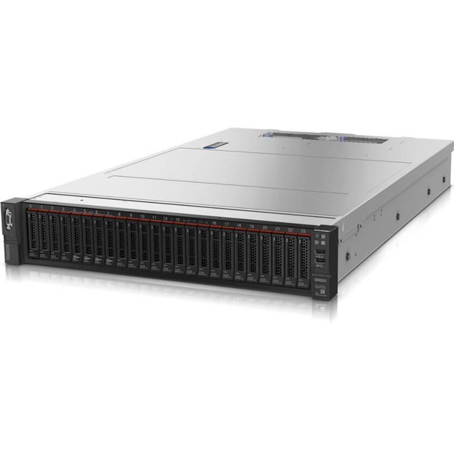 Lenovo ThinkSystem SR650 7X06A0KLNA 2U Rack Server - 1 x Intel Xeon Silver 4208 2.10 GHz - 16 GB RAM - 12Gb/s SAS, Serial ATA/600 Controller