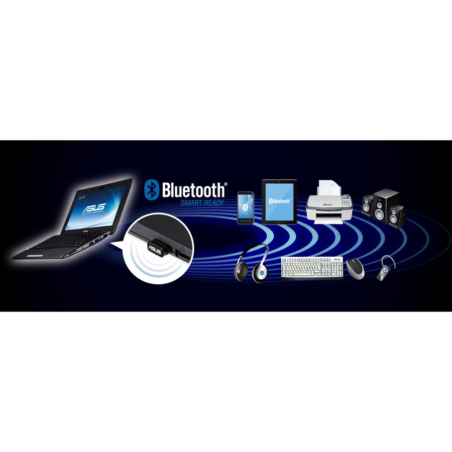 Asus USB-BT500 Bluetooth 5.0 Bluetooth Adapter for Desktop Computer/Printer/Smartphone/Keyboard/Headset/Speaker
