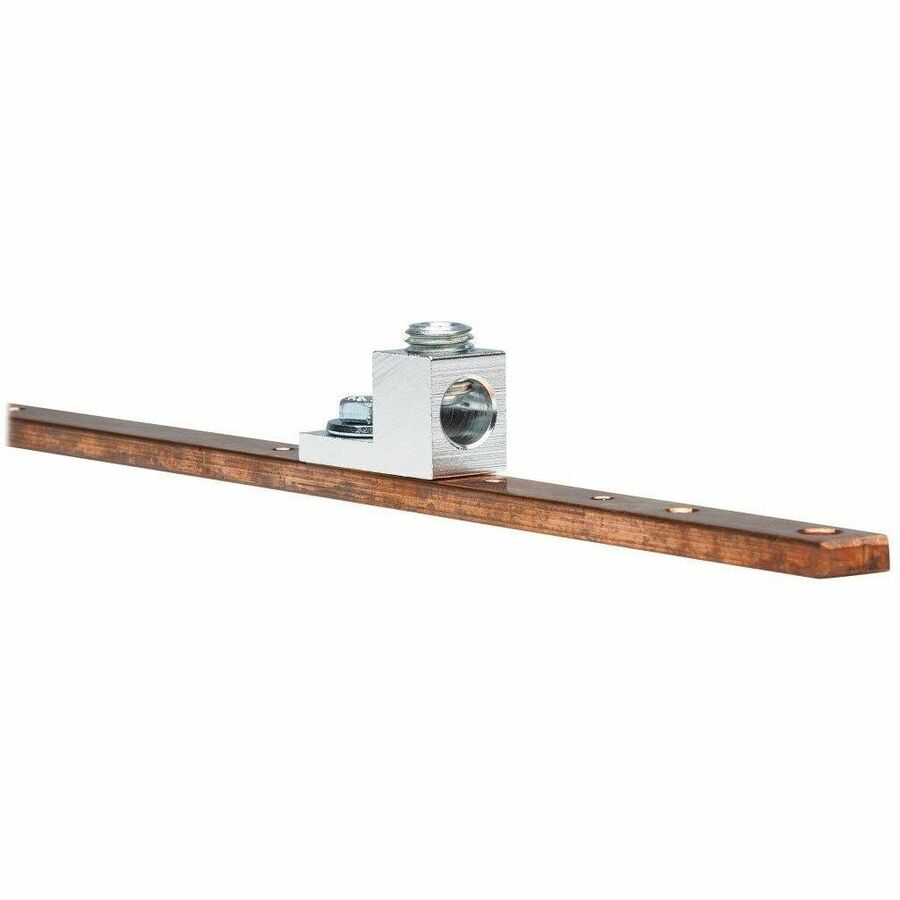 Eaton Tripp Lite Series SmartRack Copper Bus Grounding Bar for 24U and 25U Racks - 0.6? Width