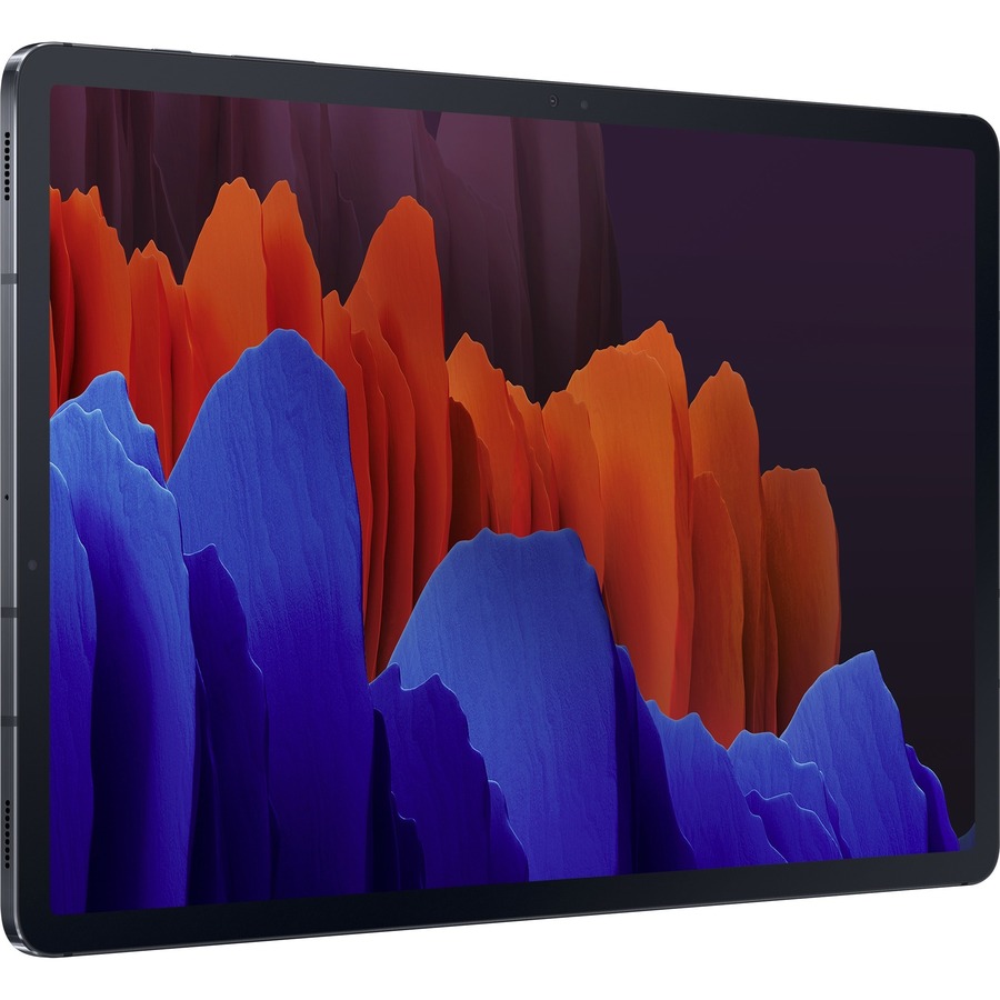 Samsung Galaxy Tab S7+ SM-T970 Tablet - 12.4" WQXGA+ - Octa-core (8 Core) 3.09 GHz 2.40 GHz 1.80 GHz - 6 GB RAM - 128 GB Storage - Android 10 - Mystical Black