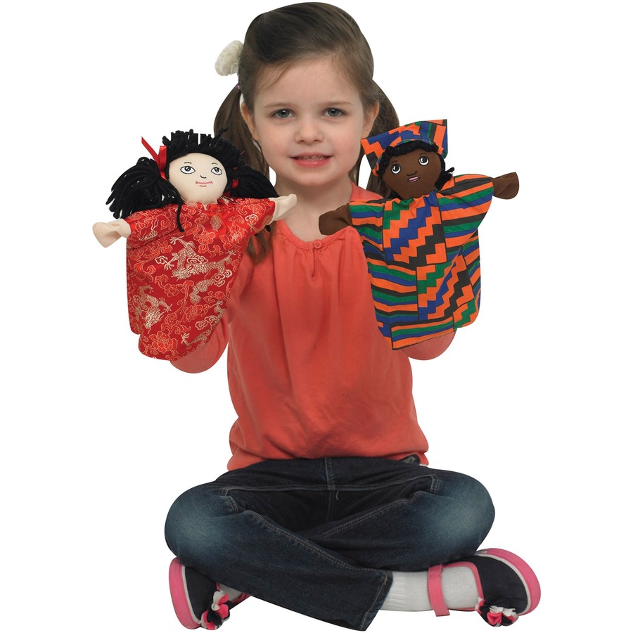 Children's Factory Multicultural Hand Puppets - Puppets - CFI100825