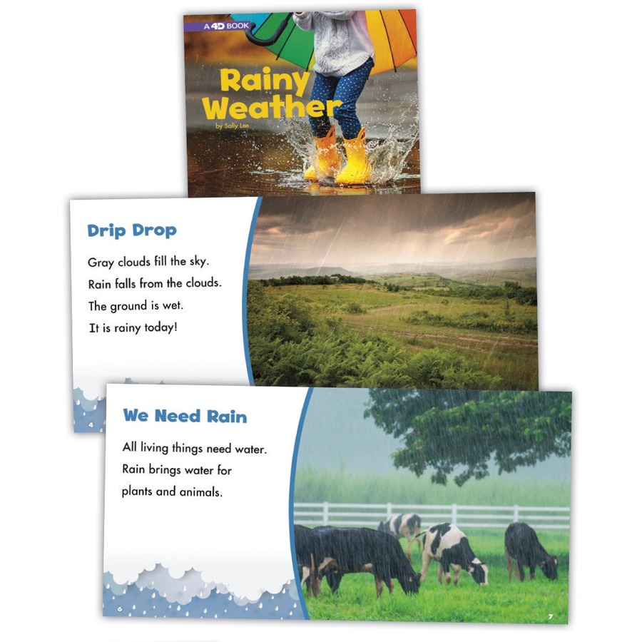 Capstone Publishers All Kinds of Weather Printed Book by Sally Lee - Book - Grade Pre K-2 - Learning Books - CPB10203