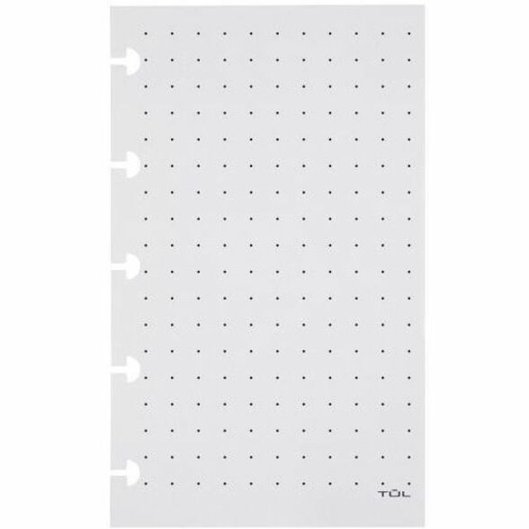 Tul Note Paper TUL® Discbound Notebook Refill Pages, Assorted Ruling, Mini Size, 60 ...