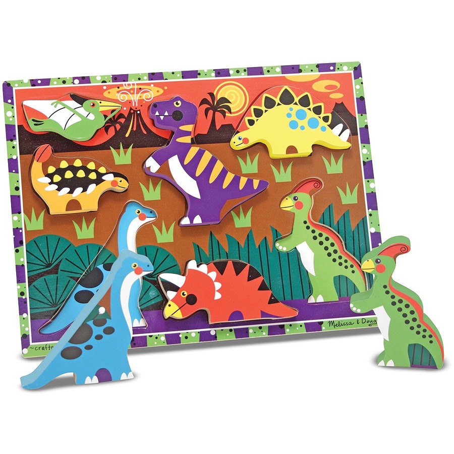 Chunky Puzzles - Dinosaurs - Creative Learning & Toys - LCI3747