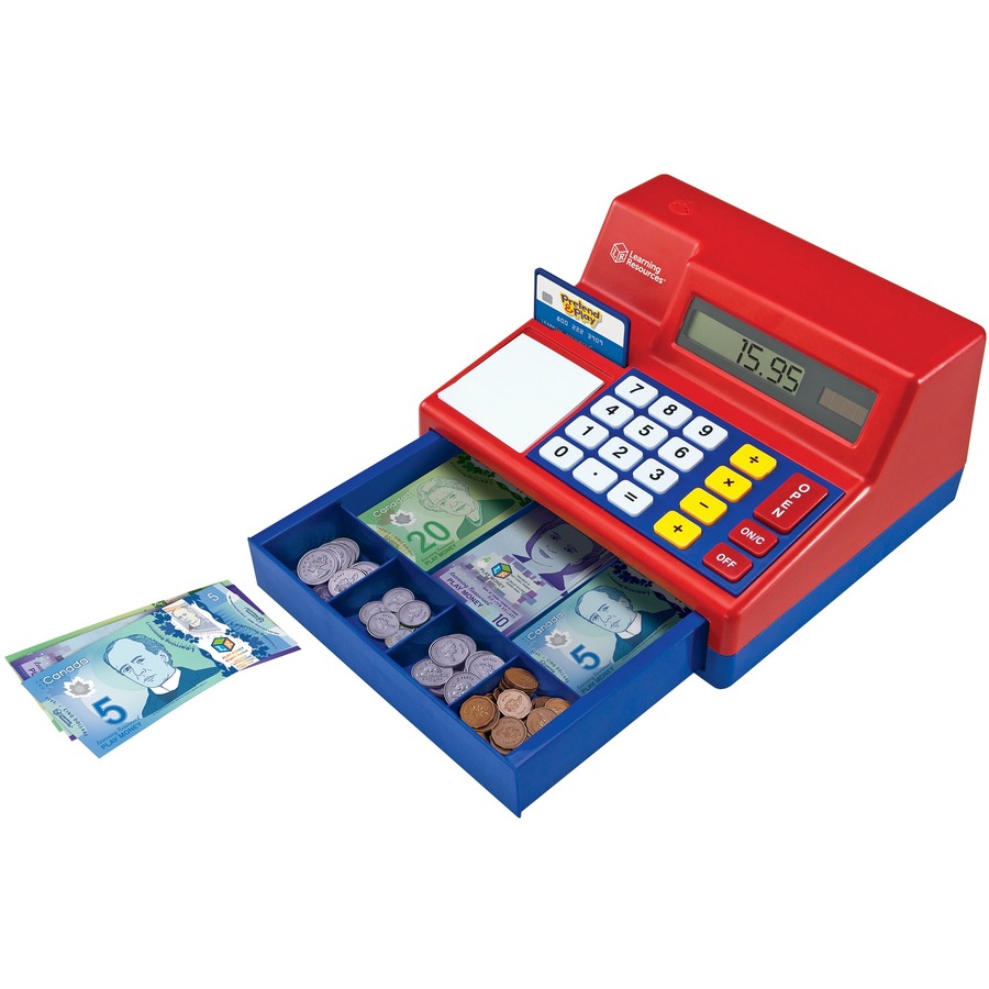 Pretend & Play - Calculator Cash Register - Shopping Play - LRNLSP2629C