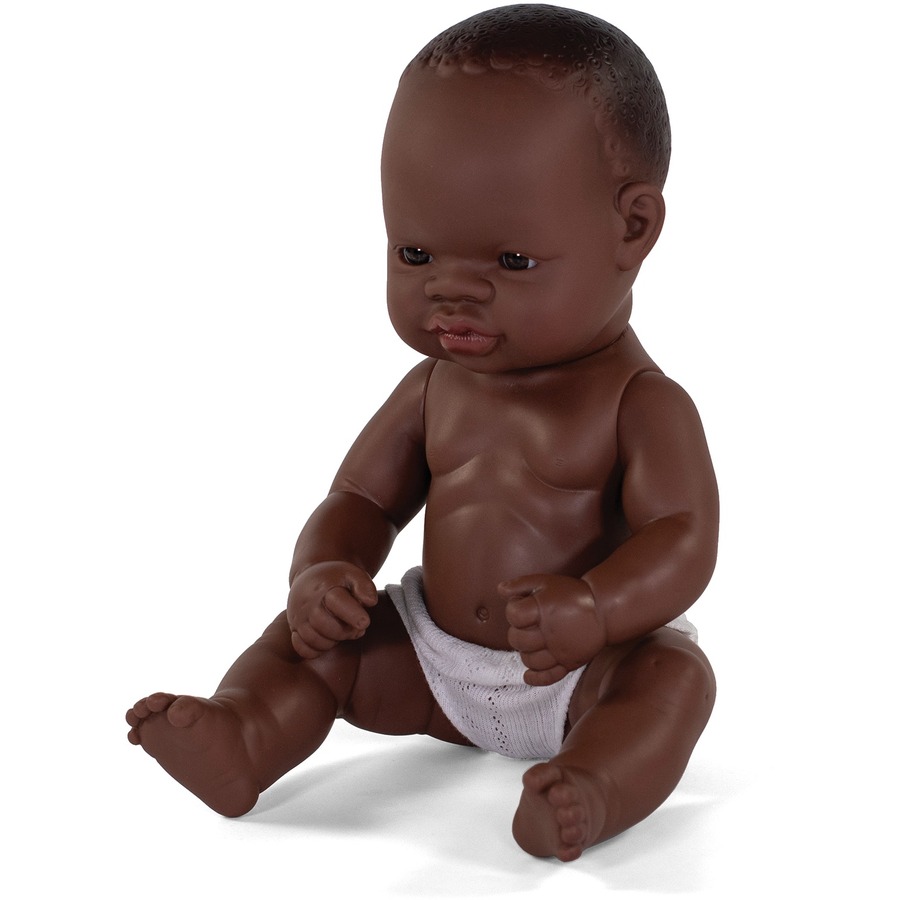 Miniland Anatomically Correct Newborn Baby Doll - African Girl - Dolls & Accessories - MEC31034