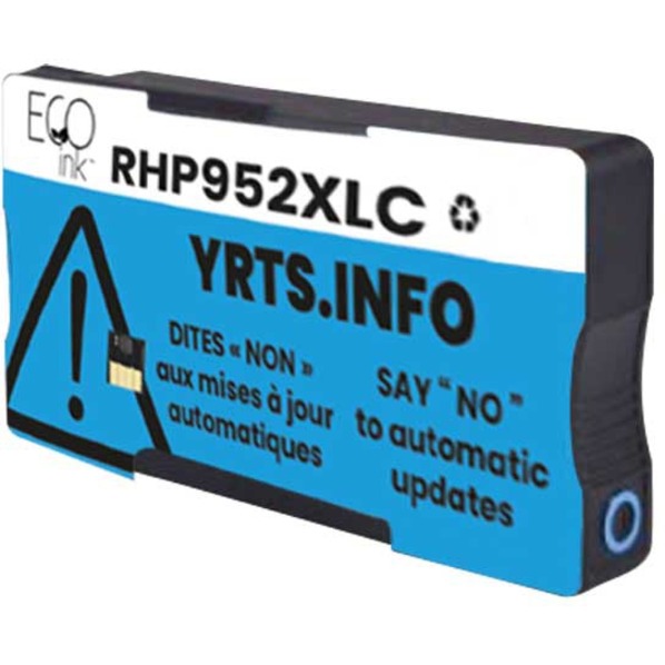 Eco Ink Remanufactured Inkjet Ink Cartridge - Cyan - 1 Each