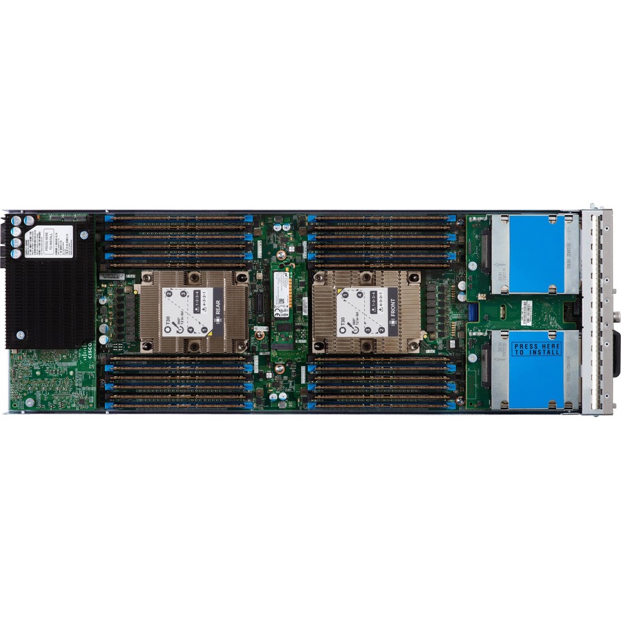 B200 Router Cisco B200 M5 UCSB-B200M5-RSV1B Blade Server - 2 Xeon 6226R 2.80 GHz ...