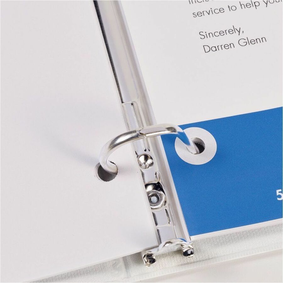 Avery&reg; White Reinforcement Labels 1/4" Diameter, 200/pk