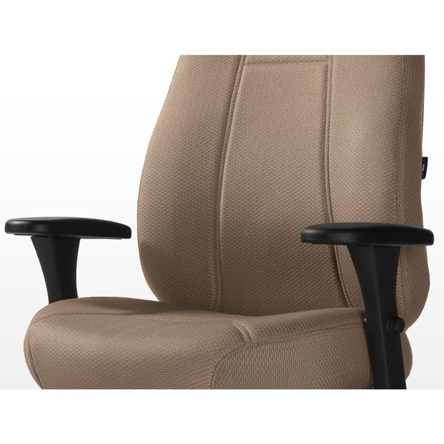 Global ObusForme Comfort High Back Multi-Tilter - Haze Seat - Haze Back - High Back - 5-star Base - Armrest - 1 Each - High Back - GLB377010