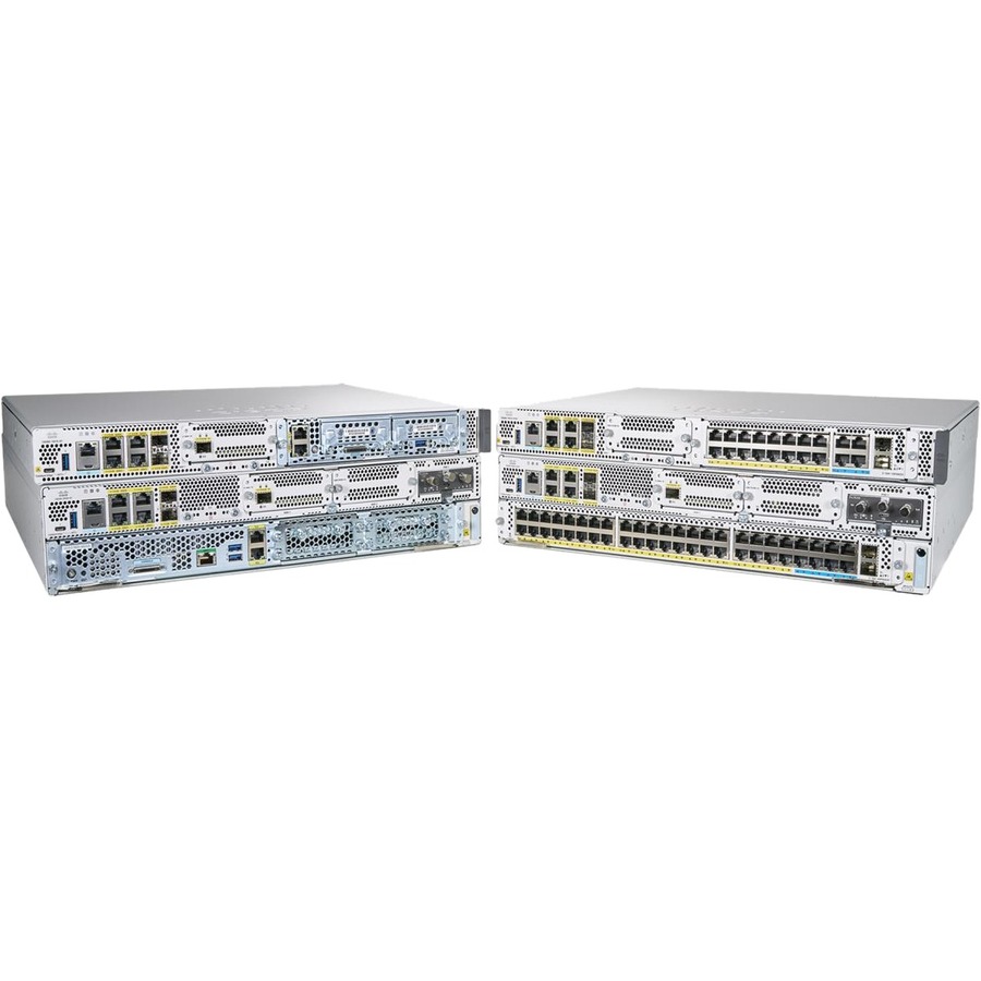 Cisco Catalyst 8300 Router - 4 Ports - Management Port - 5 - 10 Gigabit Ethernet - 1U - Rack-mountable