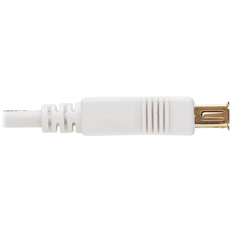 Eaton Tripp Lite Series Safe-IT USB 2.0 Antibacterial Extension Cable (A M/F), USB 2.0, White, 3 ft. (0.91 m)