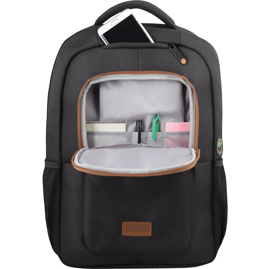 Urban Factory CYCLEE Carrying Case (Backpack) for 10.5" to 15.6" Notebook - Black