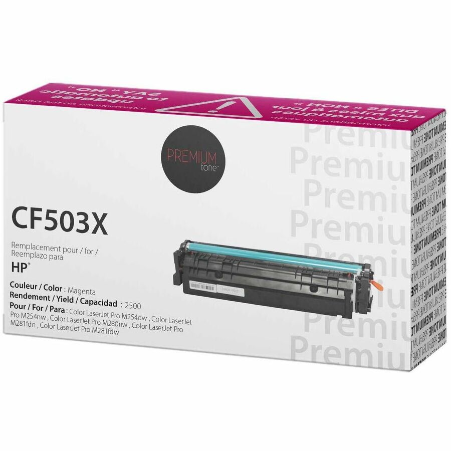 Cartouche de toner à haut rendement compatible (Alternative à HP 202X) - Premium Tone