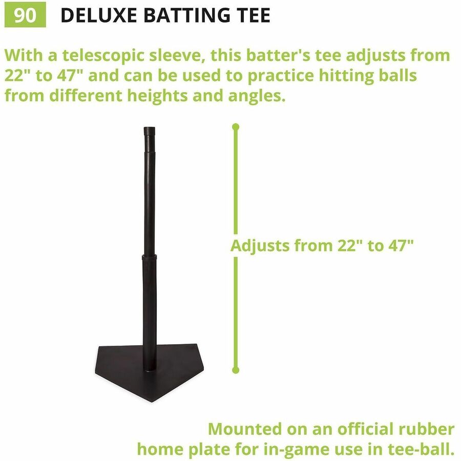 Champion Sports Deluxe Batting Tee - Black